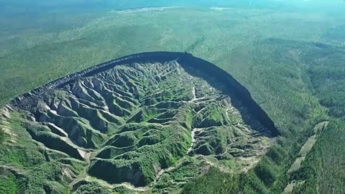 Batagaika crater