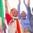 Seema Haider hoists Tricolour 